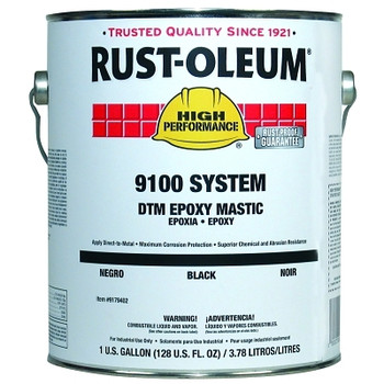 Rust-Oleum 402 BLACK HIGH PERFORMANCE EPOXY REQUIRES 91 (2 GA / CA)