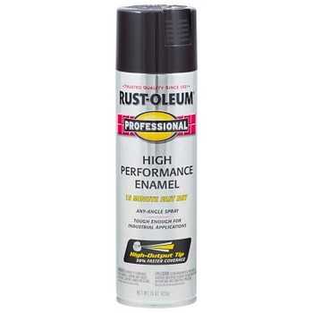 Rust-Oleum High Performance Enamel Spray Paints, 15 oz, Yellow, Gloss Finish (6 EA / CA)