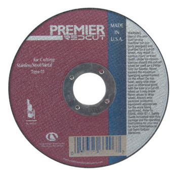 CARBORUNDUM 5539566208 Grinder Reinf Co Whl 6"Dia  .045 Thick Zirc/Alu (25 EA / PK)