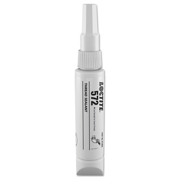 Loctite 572 Thread Sealant, Low Strength, 50 mL Tube, White (1 TUBE / TUBE)