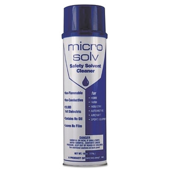 Micro-Mist Safety Solvents, 19 oz, Aerosol Can, Chlorinated Solvent Scent (12 CAN / CS)