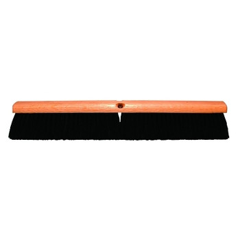 Magnolia Brush No. 26 Line Floor Brushes, 30 in, Black Horsehair/Plastic/SR Grade Plastic (1 EA / EA)