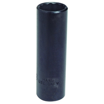 Proto Torqueplus Protoblack Deep Sockets, 3/8 in Drive, 14 1/2 in, 12 Points (1 EA / EA)