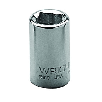 Wright Tool 1/4" Dr. Standard Sockets, 1/4 in Drive, 5/16 in, 8 Points (6 EA / BOX)