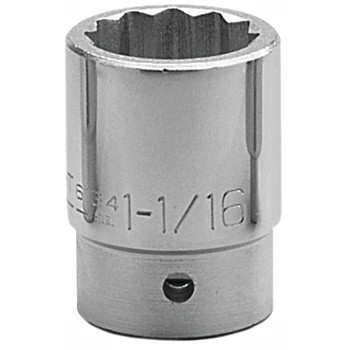 Wright Tool 3/4" Dr. Standard Sockets, 3/4 in Drive, 2 in, 12 Points (1 EA / EA)