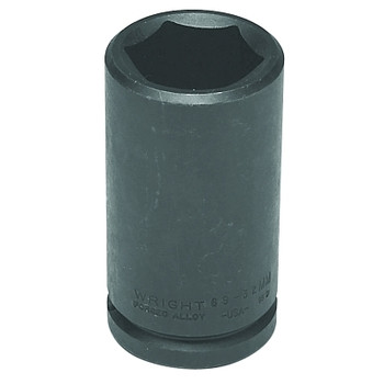 Wright Tool 3/4" Dr. Deep Impact Sockets, 3/4 in Drive, 1 15/16 in, 6 Points (1 EA / EA)