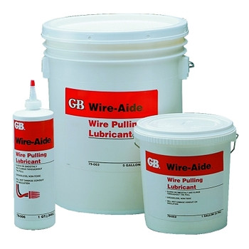 Gardner Bender Wire-Aide Wire Pulling Lubricants, 5 gal Pail (1 PAL / PAL)