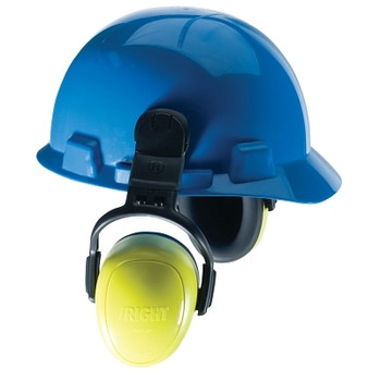 MSA left/RIGHT Earmuffs, 28 dB NRR, Yellow, Headband (1 EA / EA) MSA left/RIGHT Earmuffs, 28 dB NRR, Yellow, Headband (1 EA / EA)