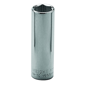 Wright Tool 3/8" Dr. Deep Sockets, 3/8 in Drive, 15/16 in, 6 Points (1 EA / EA)