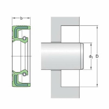 SKF 27X47X7 HMSA10 RG