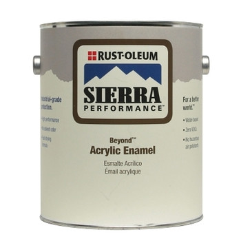 Rust-Oleum Sierra Performance Beyond Multi Purpose Acrylic Enamels, 1 Gal, Black, Gloss (2 GAL / CS)