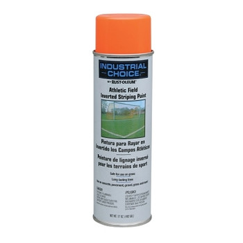 Rust-Oleum Industrial Choice AF1600 System Athletic Field Striping Paint,Fluorescent Orange (12 CN / CA)