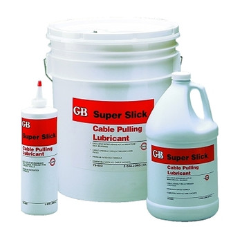 Gardner Bender Super-Slick Cable Pulling Lubricants, 1 qt Squeeze Bottle (12 BTL / CS) Gardner Bender Super-Slick Cable Pulling Lubricants, 1 qt Squeeze Bottle (12 BTL / CS)