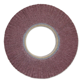 Merit Abrasives Non-Woven Flap Wheels with Arbor Hole Mount, 12 in, 120 Grit, 1,900 rpm (1 EA / EA)