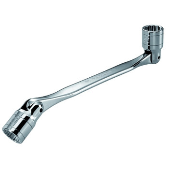 Facom Wrench, Metric Double Flex-Head Socket 12 Pt10x11 mm (1 EA / EA)