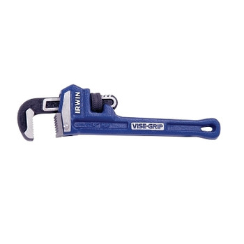 Irwin Cast Iron Pipe Wrench, Forged Steel Jaw, 8 in (5 EA / BOX)