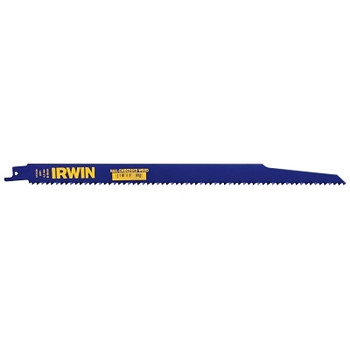 Irwin Marathon Nail Embedded Wood Cutting Reciprocating Blades, 12 in, 6 TPI, 5/PK (25 EA / BOX)