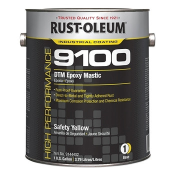 Rust-Oleum 402 SAFETY YELLOW HIGH PERF. EPOXY REQUIRES 91 (2 GA / CA)