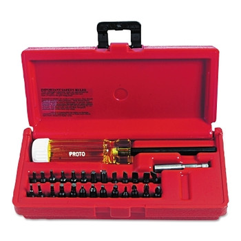 Proto 28 Pc Magnetic Screwdriver Bit Sets (1 SET / SET) Proto 28 Pc Magnetic Screwdriver Bit Sets (1 SET / SET)