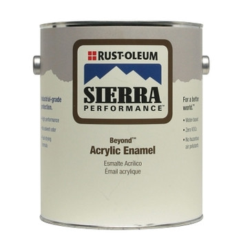 Rust-Oleum Sierra Performance Beyond Multi Purpose Acrylic Enamels, 1 Gal,Tint Base, Satin (2 GA / CA)