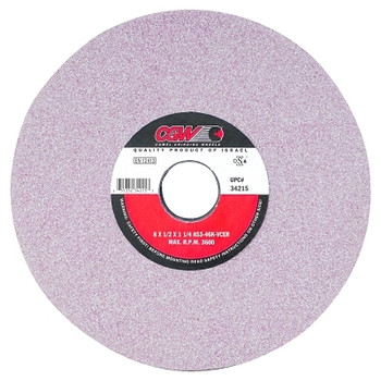 CGW Abrasives Tool & Cutter Wheels, Ceramic, Type 1, 14 X 1 1/2, 5" Arbor, 46, H (1 EA / EA)