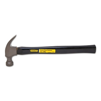 Stanley Nail Hammer, High Carbon Steel Head, Hickory Handle, 11 1/2 in, 0.82 lb (6 EA / BOX)