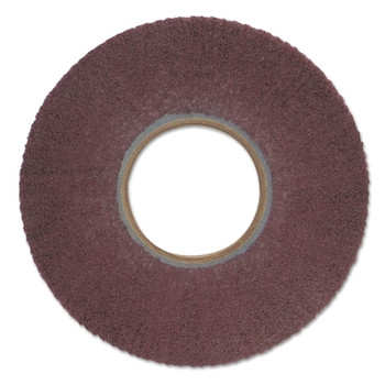 Merit Abrasives Non-Woven Flap Wheels with Arbor Hole Mount, 6 in, 120 Grit, 3,000 rpm (1 EA / EA)