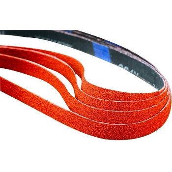 Norton Blaze File Belts, 3/4 in x 20 1/2 in, 60, Ceramic (50 EA / PK)