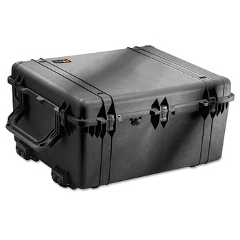 Pelican Large Storm Case, 24.6"W x 19.7"D x 8.6"H, HPX High Performance Resin, Black (1 EA / EA)