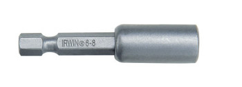 Irwin Slotted Power Bits with Finder, 4 - 5, 1/4 in (hex) Drive, 3 3/4 in (10 EA/CT)