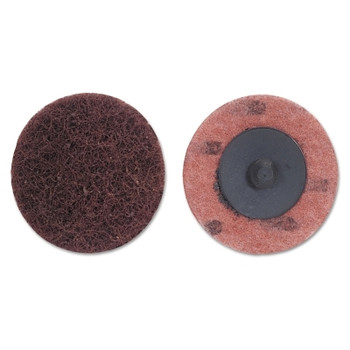 Merit Abrasives PowerLock Buffing Discs-Type III, 3", Coarse (25 EA / BX)