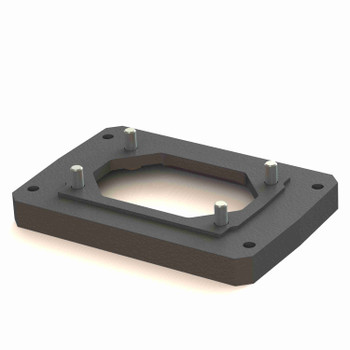 Hub City HERA Cast Iron Helical-Hypoid Reducer - HERA45 KIT, MTG B-BASE 30