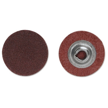 Merit Abrasives ALO Plus PowerLock Cloth Discs-Type II, Aluminum Oxide, 3 in Dia., 36 Grit (50 EA / PK)
