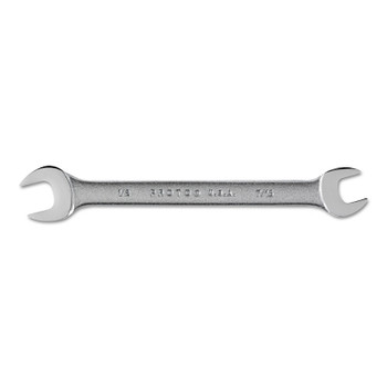Proto Open End Wrenches, 7/16 in; 1/2 in Opening, 6 3/8 in Long, Chrome (1 EA / EA)