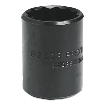 Proto Torqueplus Protoblack Sockets, 1/2 in Drive, 1 3/16 in, 12 Points (1 EA / EA)