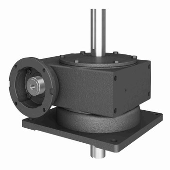 Hub City Cast Iron Single-Reduction Worm Reducer - 450V 10/1 AL WR 143TC