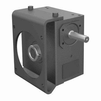 Hub City Cast Iron Single-Reduction Worm Reducer - 263 25/1 L WR 1.438