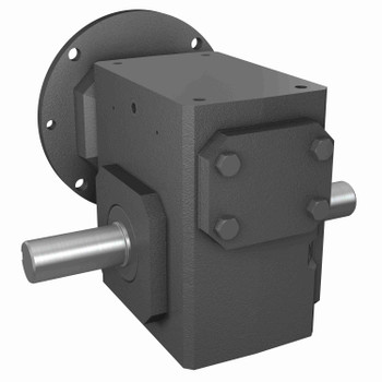Hub City Cast Iron Single-Reduction Worm Reducer - 244 50/1 A WR 143TC