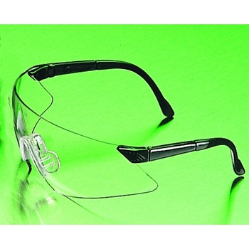 MSA Luxor Protective Eyewear, Clear Lens, Scratch-Resistant, Tuff-Stuff, Frame (1 EA / EA)