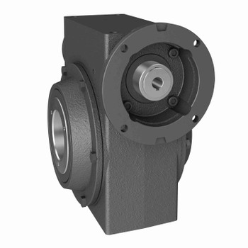Hub City Cast Iron Single-Reduction Worm Reducer - 455 40/1 A WR 143TC