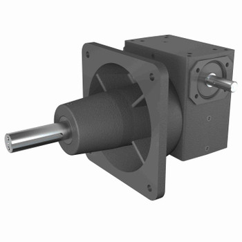 Hub City Cast Iron Single-Reduction Worm Reducer - 327 50/1 L WR STD FLANGE