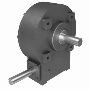 Hub City Cast Iron Single-Reduction Worm Reducer - W516 25/1 C WR CAST IRON