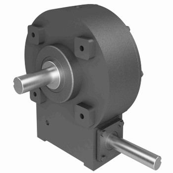 Hub City Cast Iron Single-Reduction Worm Reducer - W516 25/1 D WR CAST IRON