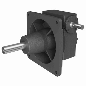 Hub City Cast Iron Single-Reduction Worm Reducer - 457 30/1 L WR