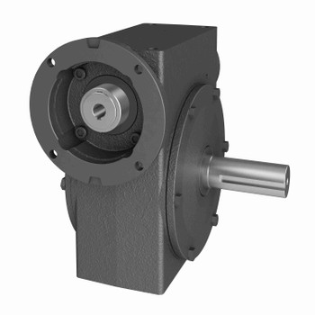 Hub City Cast Iron Single-Reduction Worm Reducer - 454 60/1 C WR 56C