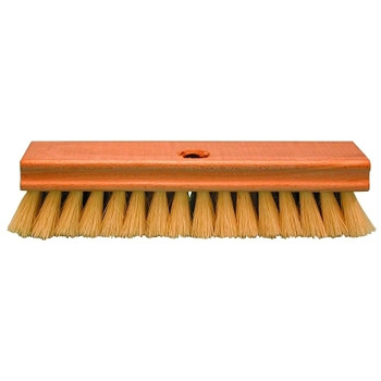 Magnolia Brush Scrub Brushes, Hardwood Block, 1 in Trim L, Cream Plastic (12 EA / CTN)