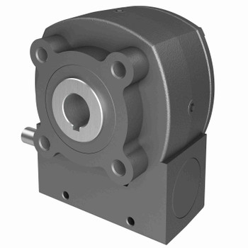 Hub City Cast Iron Single-Reduction Worm Reducer - W300 50/1 A WR 1.125