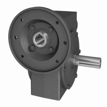 Hub City Cast Iron Single-Reduction Worm Reducer - 454 10/1 C WR 213TC