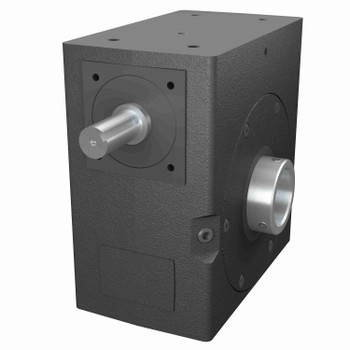 Hub City Cast Iron Single-Reduction Worm Reducer - 382L 50/1 B WR 1.938