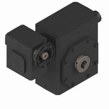Hub City Cast Iron Double-Reduction Worm Reducer - GW6005 1800/1 WR 143TC 3.438